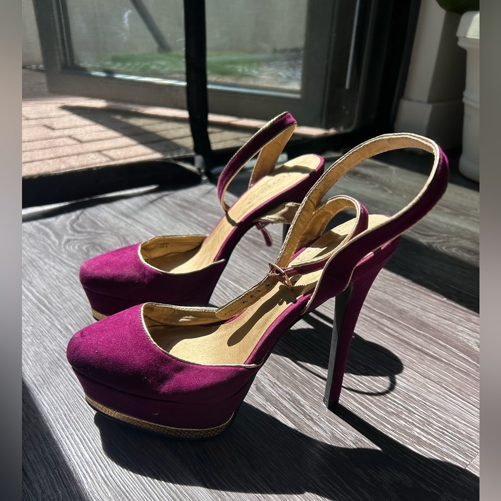 ✨ Statement Heels – Fuchsia Platform Stilettos by ShoeDazzle ✨
